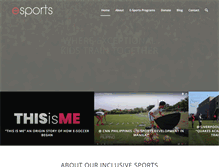 Tablet Screenshot of e-sports.org