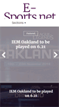 Mobile Screenshot of e-sports.net